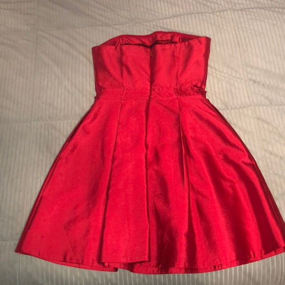 red strapless vineyard vines dress - Picture 2 of 4